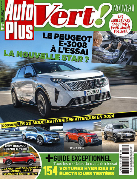 Auto Plus Vert N°21 - Avril Mai Juin FRENCH PDF 2024