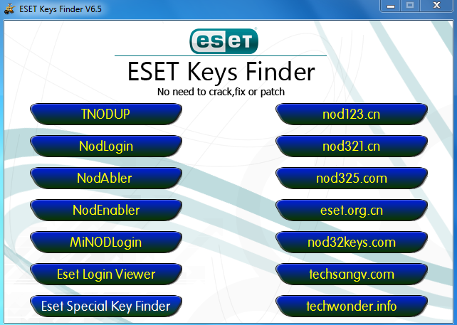 Eset Key finder v.6.5