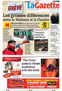 La Nouvelle Gazette de Charleroi Du 31 Janvier 2012