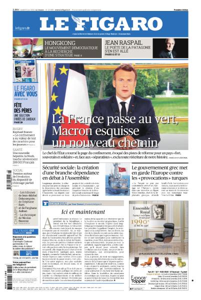 Le Figaro du 15 Juin 2020