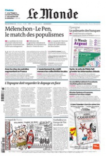 Le Monde Et Supp.Argent du 08 Fevrier 2012