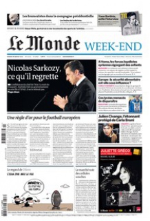 Le Monde et Supp.du 28 Janvier 2012