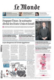 Le Monde et Supp. Tele.du 12 et 13 Fevrier 2012