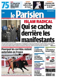 Le Parisien + Cahier de Paris du 22 Septembre 2012