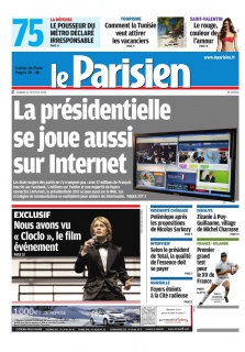 Le Parisien+ Cahier de Paris du11 Fevrier 2012