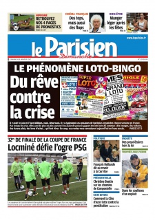 Le Parisien edition du 08 Janvier 2012