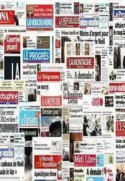 Le Parisien + l'Equipe + Libération + Le Figaro + Les Echos du 14.03.2024