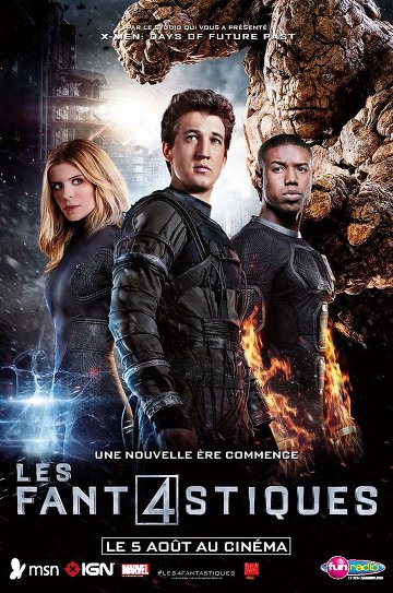 Les 4 Fantastiques FRENCH BluRay 720p 2015