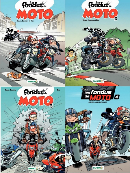 Les Fondus de Moto - 7 Tomes - BD - FR - CBZ - PDF