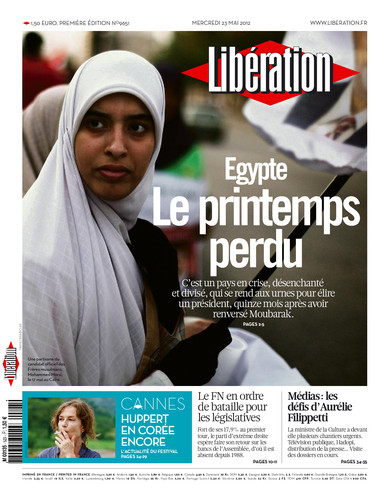 Libération du Mercredi 23 mai 2012