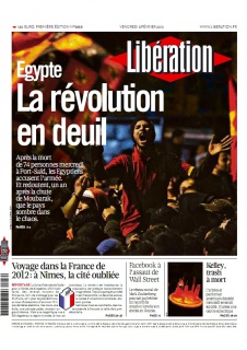 Libération edition du 03 Fevrier 2012