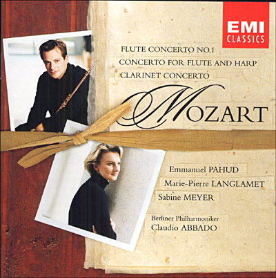 Mozart - Concertos pour flute, clarinette, flute et harpe