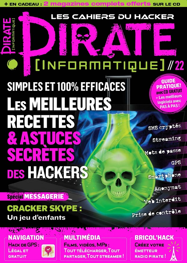 Pirate Informatique N°22 - Juillet-Aout-Septembre 2014