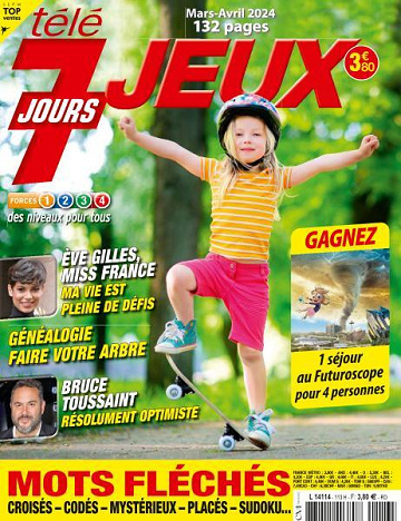 Télé 7 Jours Jeux Mars-Avri FRENCH PDF 2024