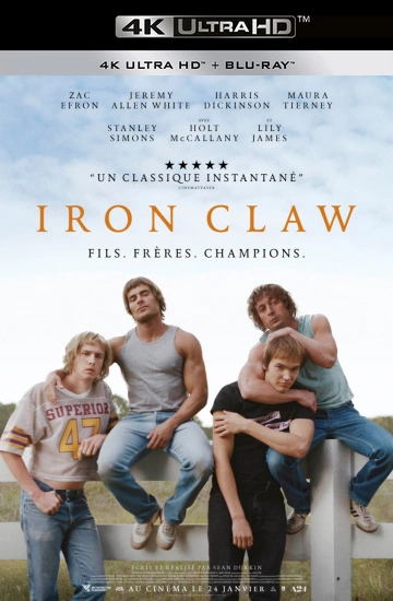 The Iron Claw FRENCH 4K ULTRA HD x265 2023