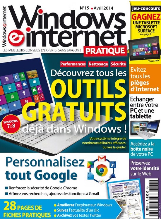 Windows & Internet Pratique N°15 - Avril 2014 PDF